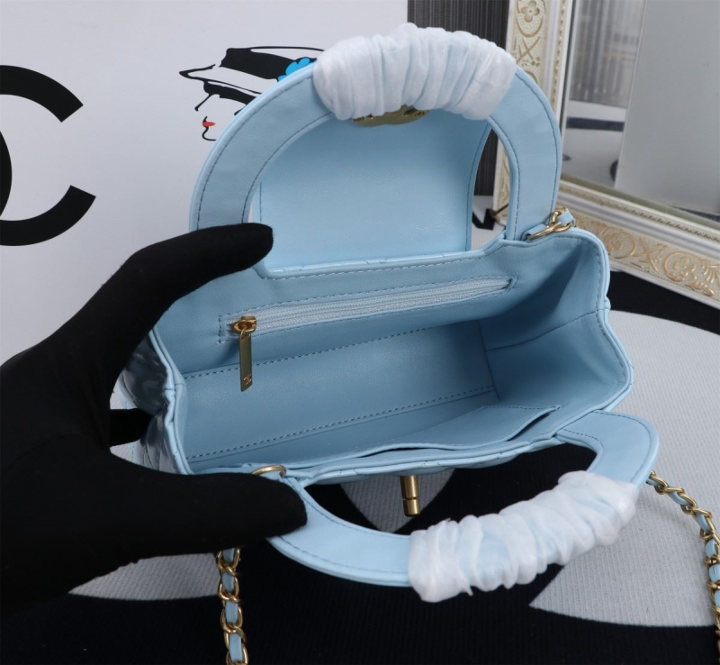 Ch**el top handle bags